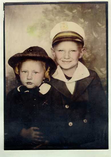 Sister Bev & Roger - 1940s